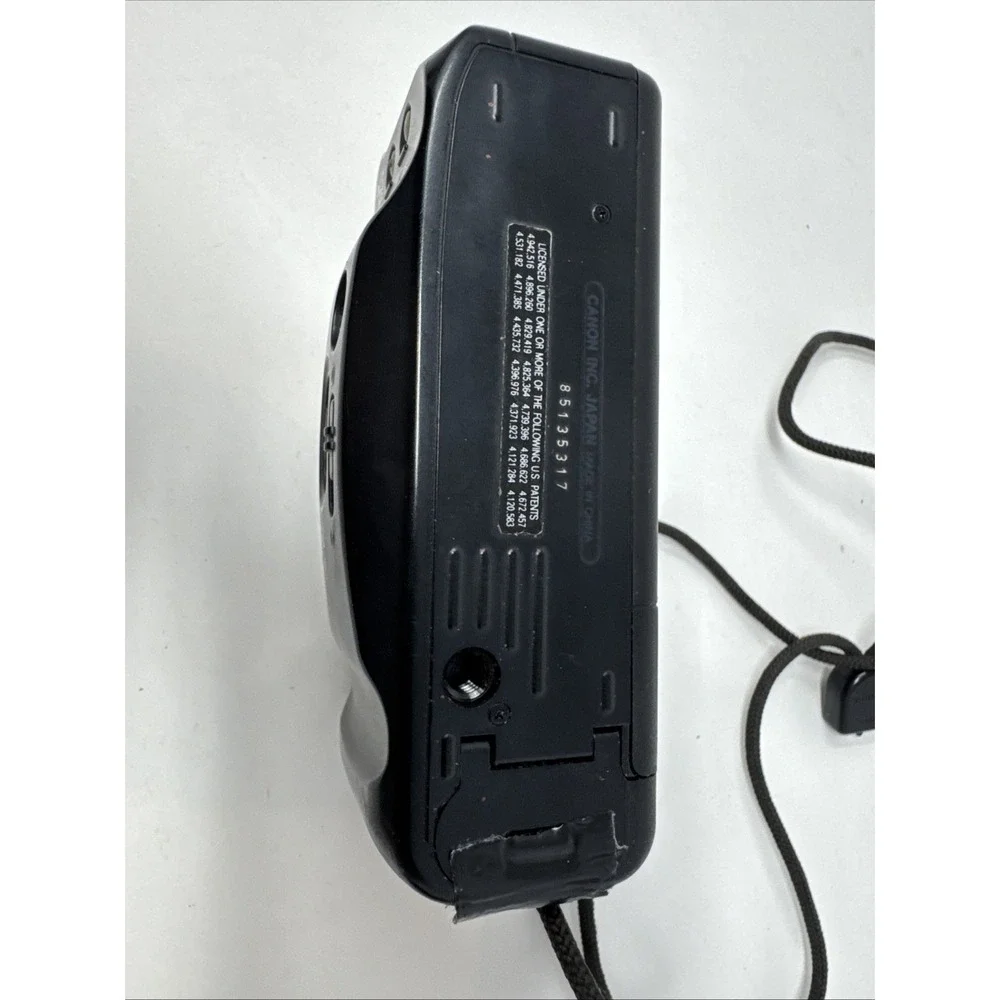 CANON Sure Shot Owl  35mm Film Camera - Tested Works -‎ Battery Door Won't Latch